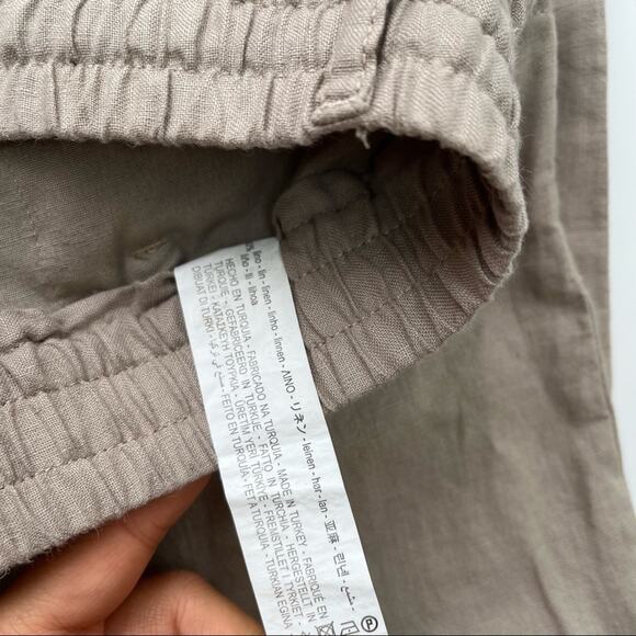 ZARA Linen Jogger Pant - Picture 6 of 7